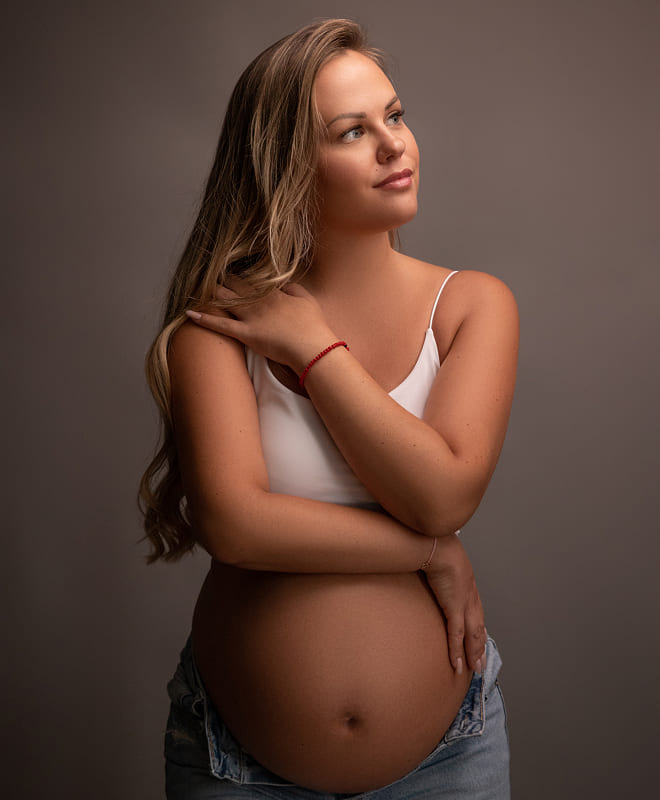 Babybauch Fotoshooting