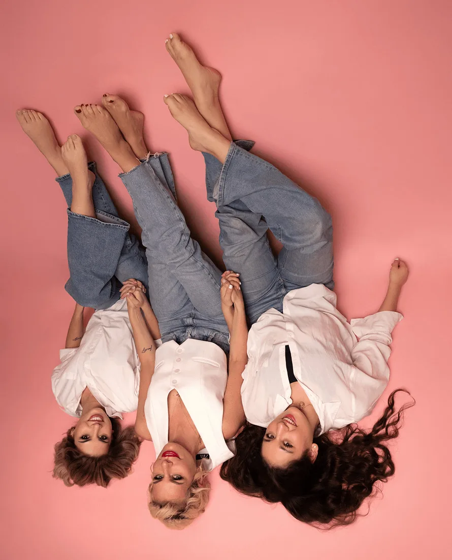 Freundinnen Fotoshooting